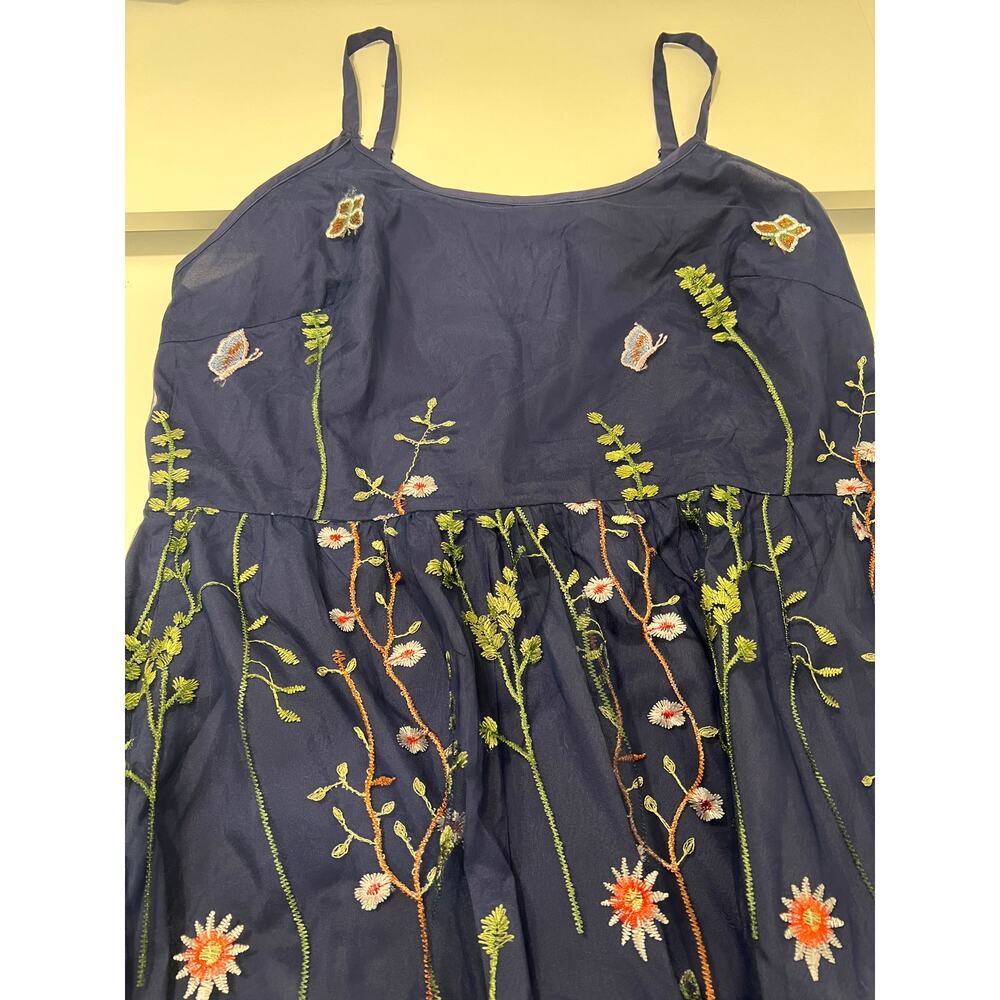 Summer Dress Embroidered Floral Cami Dress - Picture 3 of 7